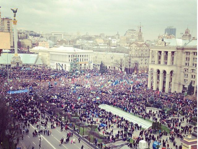 На Майдане разобьют палаточный городок На Майдане разобьют палаточный городок