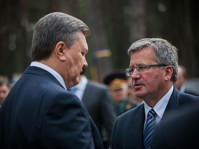 Коморовський поговорить з Януковичем про безпеку в Україні