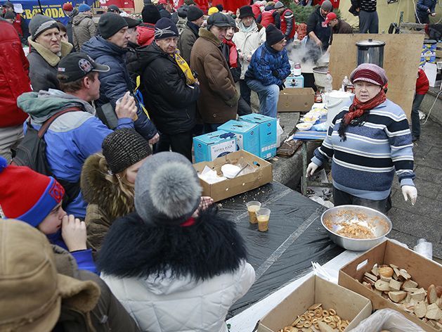 Євромайдан не зможе перемогти без загальнонаціонального страйку, - експерт Євромайдан не зможе перемогти без загальнонаціонального страйку, - експерт