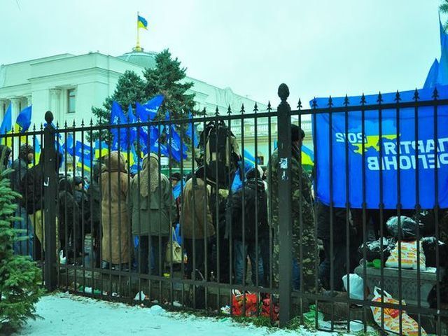 Сьогоднішній Київ: Євромайдан і мітинги по всьому місту (Фото)