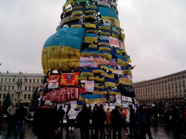 Сьогодні проти Євромайдану в Києві - мокрий сніг і хуртовини Сьогодні проти Євромайдану в Києві - мокрий сніг і хуртовини