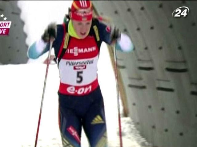 Биатлон. Юлия Джима завоевала серебро Биатлон. Юлия Джима завоевала серебро