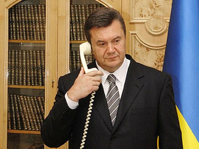 Янукович поговорил с генсеком ООН о ситуации в Украине и путях ее решения