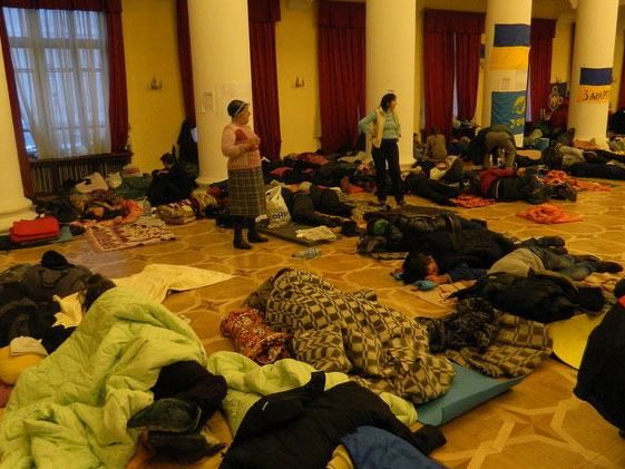 Возле мэрии Киева разворачивают гидранты, - активисты