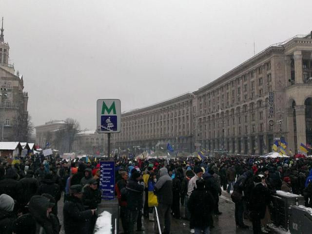 На Майдані є представники посольств країн ЄС