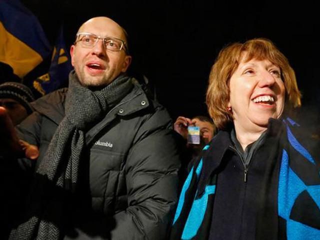 Эштон снова поговорила с украинскими оппозиционерами Эштон снова поговорила с украинскими оппозиционерами