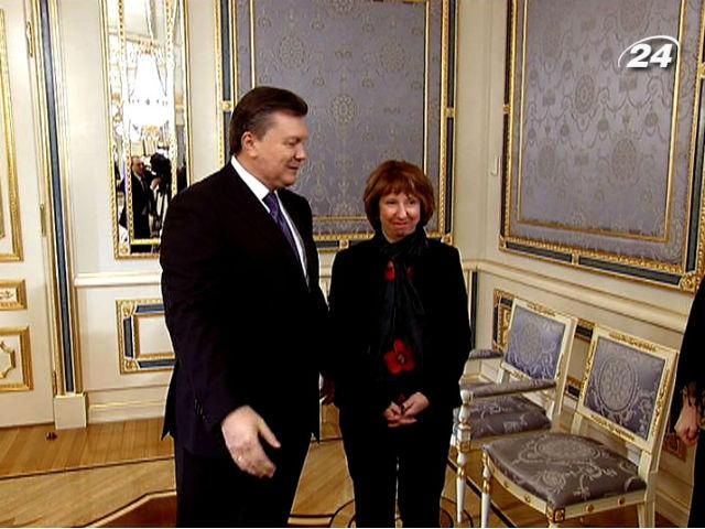 Янукович хоче підписати Угоду про асоціацію, - Ештон