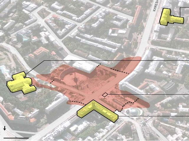 New York Times зробив мапу протестів на Майдані New York Times зробив мапу протестів на Майдані