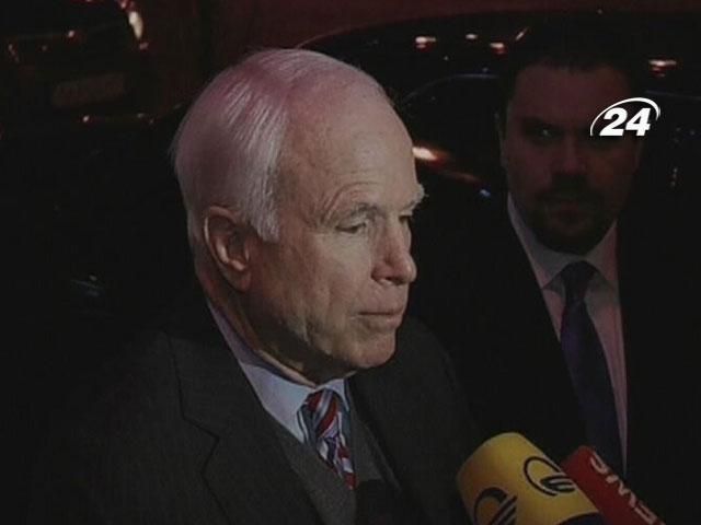 Будущее Украины - в Европе, - Сенатор Маккейн Будущее Украины - в Европе, - Сенатор Маккейн