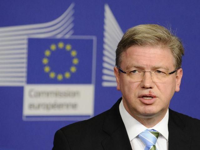 ЄС призупиняє з Україною роботу щодо Угоди про асоціацію, – Фюле 
