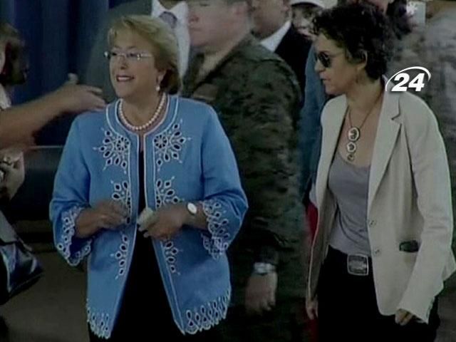 Президентские выборы в Чили выиграла Мишель Бачелет Президентские выборы в Чили выиграла Мишель Бачелет