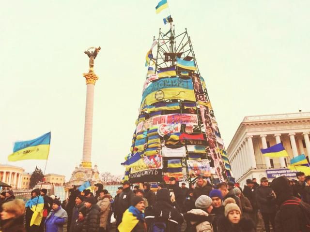 В КГГА все-таки решили не устанавливать елку на Майдане