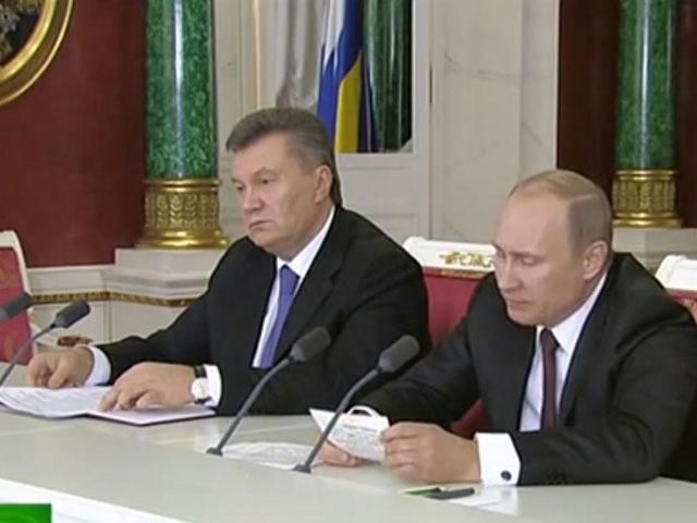 Янукович получил от России 15 млрд долларов кредита