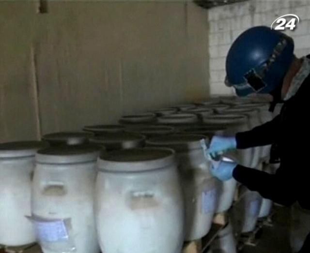 Оголошено тендер на знищення сирійської хімзброї Оголошено тендер на знищення сирійської хімзброї