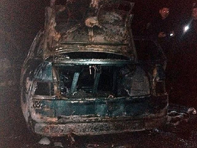 Товариша Дзиндзі обстріляли у Києві, авто — спалили (Фото. Відео)