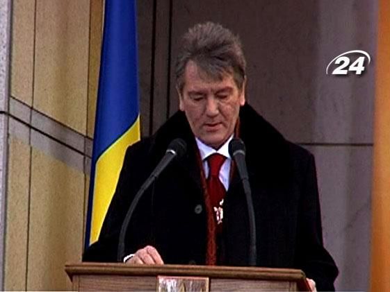 26 декабря - победа Ющенко на президентских выборах