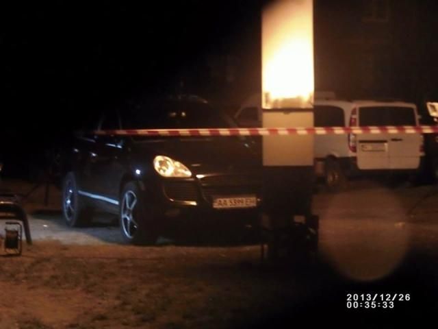 Авто, у якому перебували нападники на Чорновол, — під наглядом міліції (Фото. Відео)