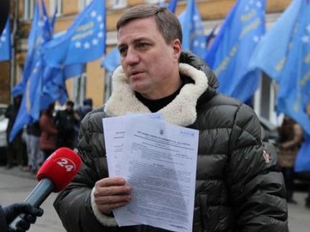 Катеринчука допросят как свидетеля событий 30 ноября