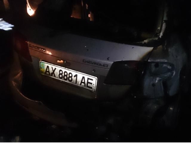 У центрі Харкова знову згоріло авто Євромайдану (Фото)
