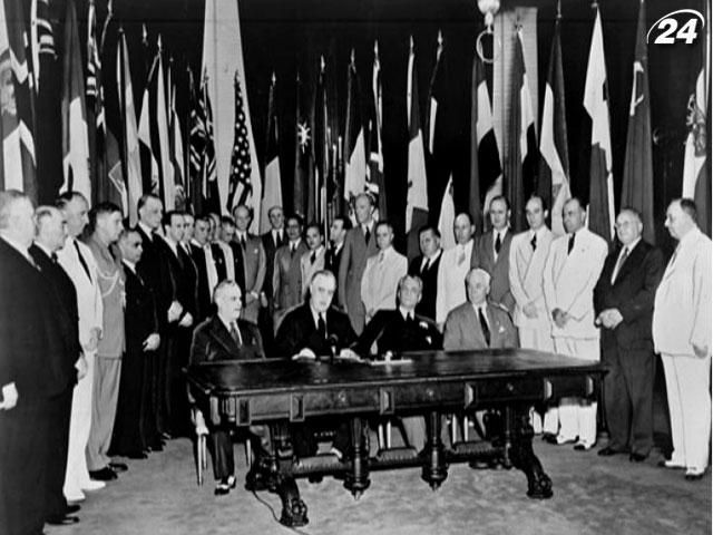 1 січня - підписано Декларацію Об'єднаних Націй