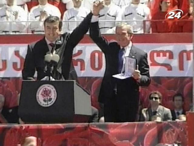 4 січня Саакашвілі переміг на виборах президента Грузії 4 січня Саакашвілі переміг на виборах президента Грузії