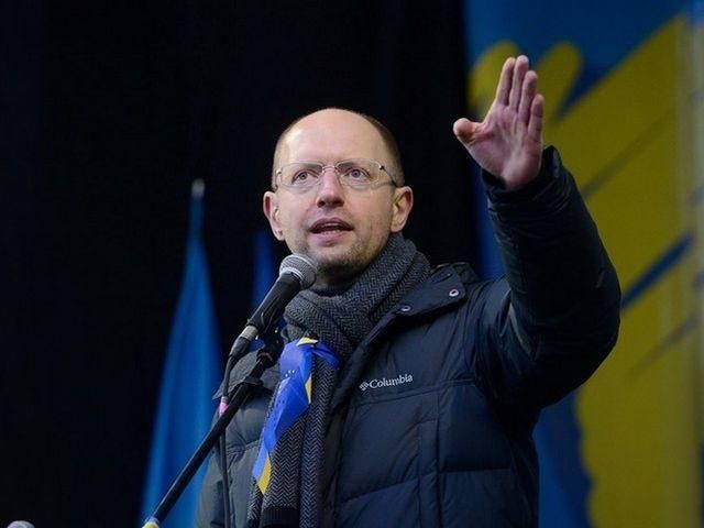 Победа - это не стать президентом, - Яценюк Победа - это не стать президентом, - Яценюк