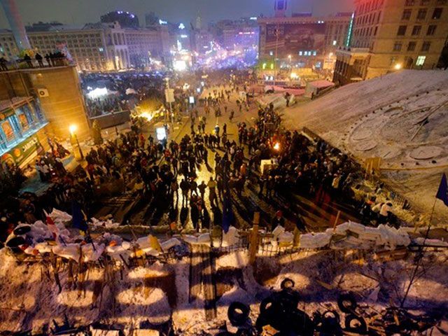 Майдан частково залишився без світла Майдан частково залишився без світла