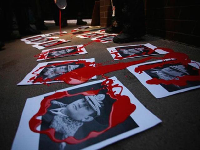 Из-за разрисованного забора Захарченко открыли уголовное дело, - активисты