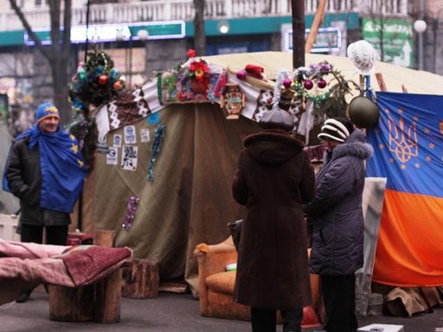 На Різдво на Євромайдані очікують щонайменше 30 тисяч людей