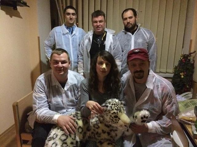 Автомайдановцы поздравили Чорновол с Рождеством (Фото) Автомайдановцы поздравили Чорновол с Рождеством (Фото)