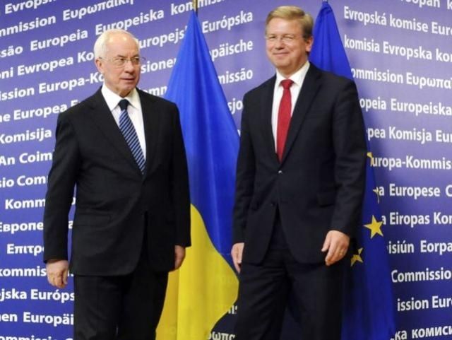 Украина должна начать практические переговоры с ЕС по условиям Соглашения, - Азаров Украина должна начать практические переговоры с ЕС по условиям Соглашения, - Азаров