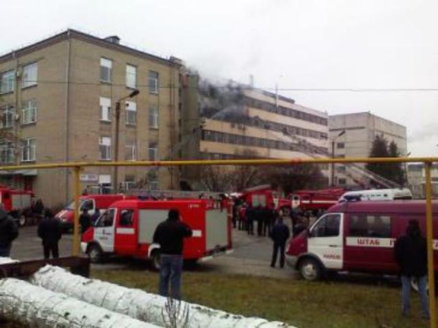 Версию теракта исключили как причину пожара в Харькове