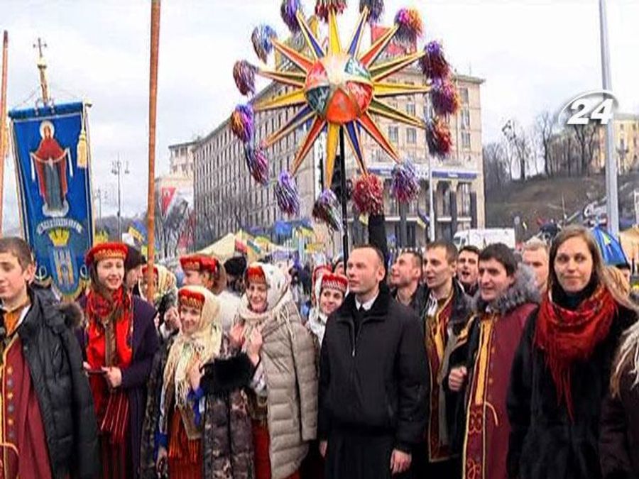 Підсумок дня: Майдан колядує, а депутати готуються до Віча Підсумок дня: Майдан колядує, а депутати готуються до Віча