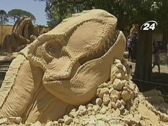 В Австралии проходит чемпионат по созданию песчаных скульптур