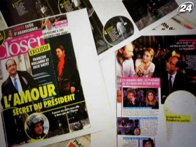 Олланд погрожує судитися з журналом, що розповів про його роман Олланд погрожує судитися з журналом, що розповів про його роман
