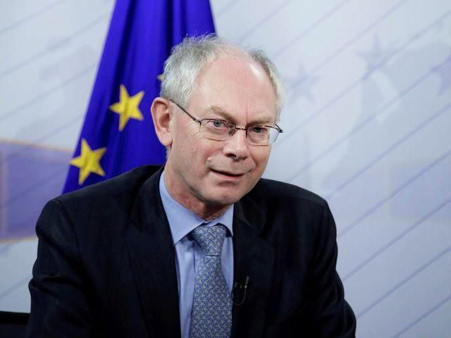 Герман ван Ромпей нагадав українцям про підтримку ЄС Герман ван Ромпей нагадав українцям про підтримку ЄС