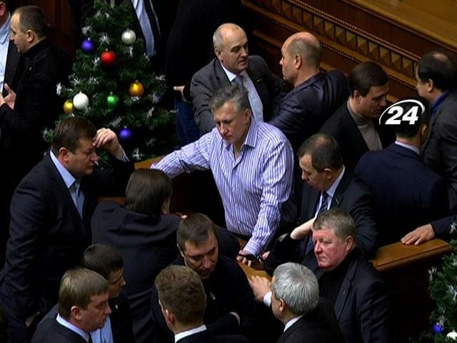 Підсумок дня: Парламент в облозі та Рада на хвилину Підсумок дня: Парламент в облозі та Рада на хвилину