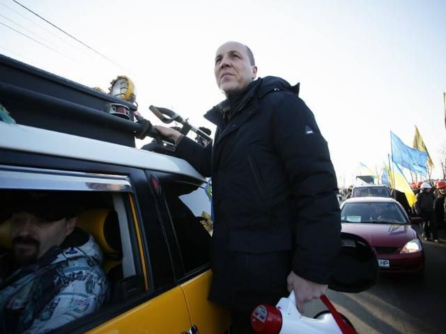 Парубій розповів про методику оборони Майдану Парубій розповів про методику оборони Майдану