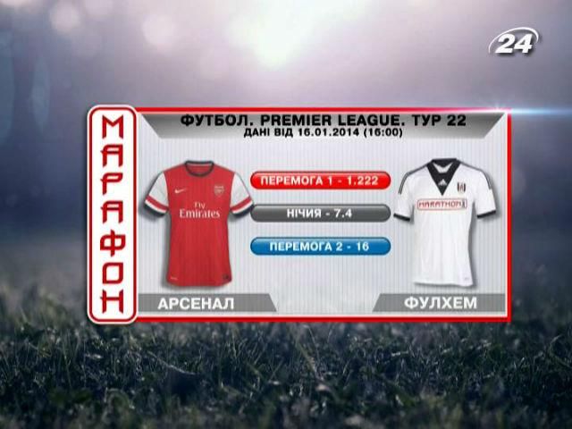 Матч дня - "Арсенал" проти "Фулхема" Матч дня - "Арсенал" проти "Фулхема"