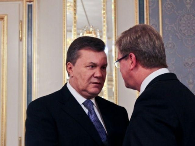 У Фюле залишилось одне запитання до Януковича У Фюле залишилось одне запитання до Януковича