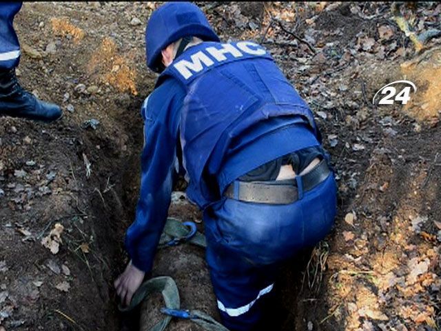 В крымском селе нашли 250-килограммовую авиационную бомбу