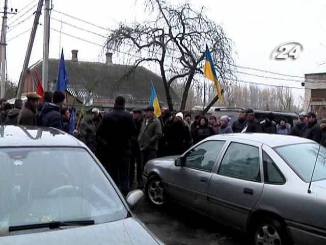В Луцке Автомайдан ездил колядовать к должностным лицам