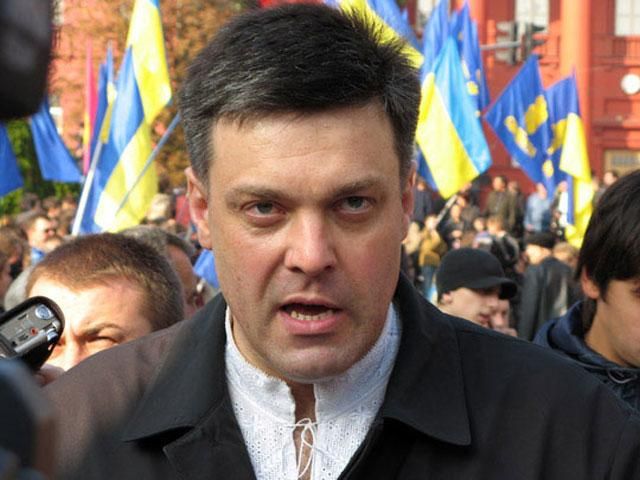 Тягнибок хочет поднять дело против власти, когда падет режим Януковича