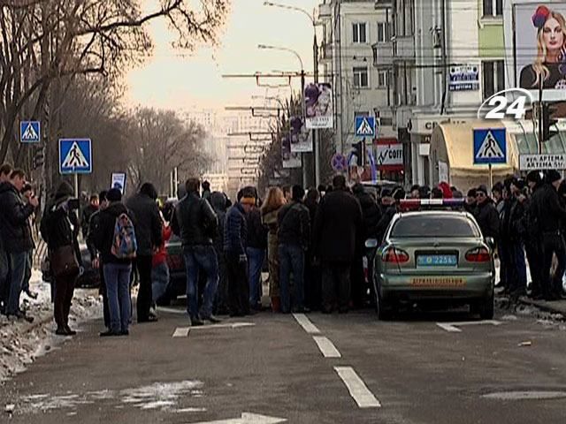 Организатора акции донецкого Автомайдана задержала милиция, — УДАР