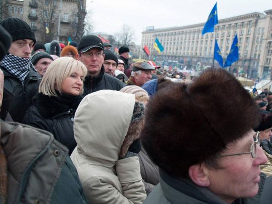 Луценко не верит в план оппозиции и протестует с людьми Луценко не верит в план оппозиции и протестует с людьми