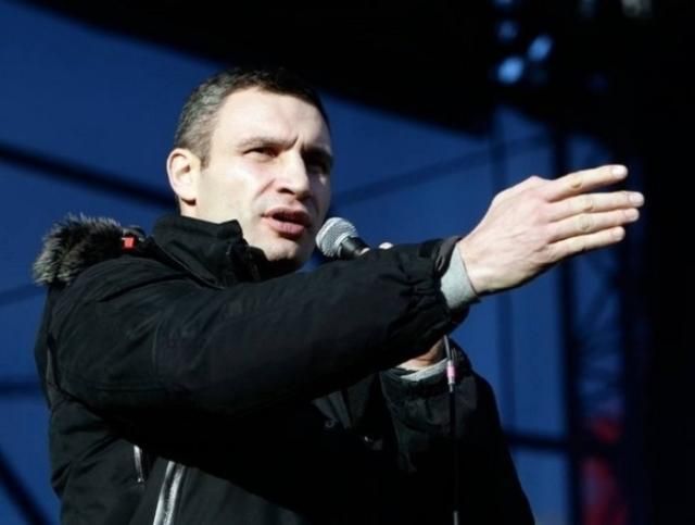 Автомайдан самостоятельно определил лидером сопротивления Виталия Кличко Автомайдан самостоятельно определил лидером сопротивления Виталия Кличко