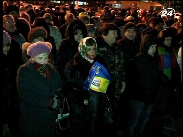 Запорожский Майдан отправил первый отряд людей в Киев