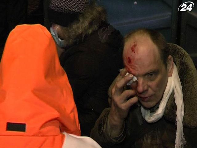 За два дні сутичок на Грушевського постраждали більше 200 людей 