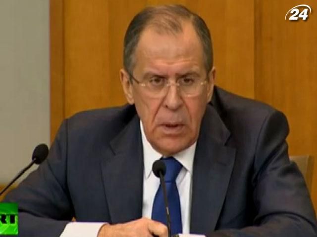 Лавров обурений присутністю європейських політиків на Майдані Лавров обурений присутністю європейських політиків на Майдані