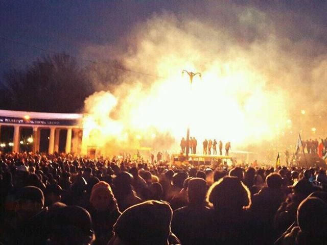 На Грушевського глушать сигнал трансляції, - "Еспресо.TV" На Грушевського глушать сигнал трансляції, - "Еспресо.TV"